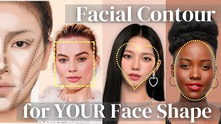 Face Contouring 101 Beginners Guide to Contour Makeup for Every Face Shape [upl. by Nwahsyt]