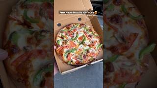 Street Style Farmhouse Pizza🤤❤️youtubeshorts trending viralvideo pizza veggies streetfood [upl. by Yenolem]