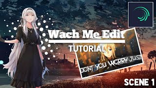 Tutorial Typography  Wach me Edit  Remake Icatk  Alight Motion [upl. by Trefor]