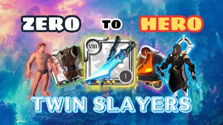 ZERO To HERO  Twin Slayers  Albion Online  PROFIT [upl. by Halilahk10]