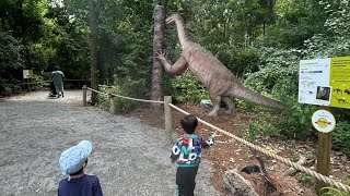 Detroit Zoo zooanimals dinosaurs dinoworldfunlearning [upl. by Jarrow]