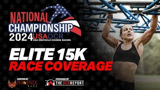 USAOCR National Championships 15k  Elite Race Coverage [upl. by Nyloc847]