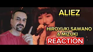 aLIEz live  Hiroyuki Sawano amp Mizuki reaction [upl. by Rosella600]