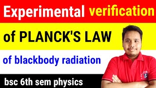 experimental verification of plancks radiation law [upl. by Yniattirb]