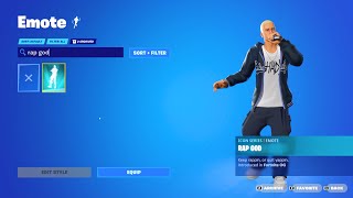 slim shady emote is REACTIVE [upl. by Ynohtona]