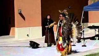 The Redhouse Dancers Navajo dancing [upl. by Darce]