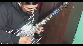 LORNA SHORE  Into The Earth guitar solo cover [upl. by Soll]