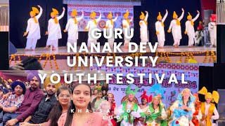 Youth festival 2024GNDU🔥luddi khasla collage di gnduupdate vlog khalsacollegeamritsar luddi [upl. by Dowlen650]