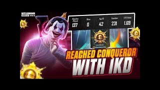 Finally Reached Conqueror With 1 KD shortfeed bgmilive chirag2op youtubechirag shortslive [upl. by Alberta4]