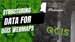 QGIS 101 Structuring Data for QGIS WebMapping [upl. by Aleunamme]