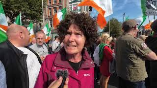 quotNOT RACISTquot DUBLIN WOMAN DOESNT THINK SHE CANT BE CALLED RACIST COS SHES A GRANNY  IRELAND [upl. by Karlene687]