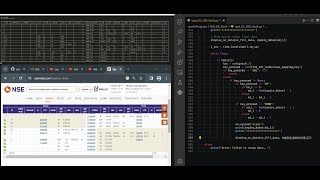 Web scrapping fetch Realtime NSE Option Chain data  Part05 [upl. by Thackeray]