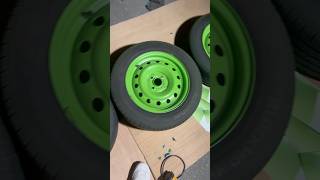 How to paint steelies on a budget cars painting miata tutorial diy [upl. by Gerge217]