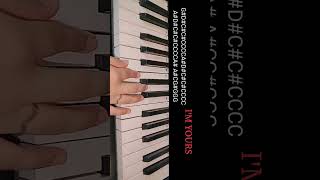 Isabel larose  Im yours  Piano Tutorial [upl. by Hegyera]