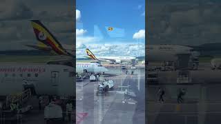 WELCOME TO ENTEBBE INTERNATIONAL AIRPORT entebbeairport travel uganda [upl. by Ardnad324]