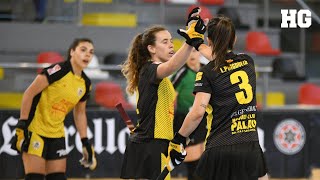 Highlights Girona CH 17 Generali HC Palau  Ok Liga Fem 2122  J9 [upl. by Niwrehs]