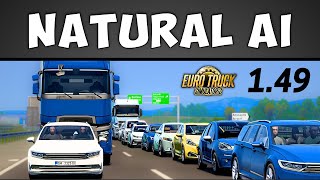 ETS2ATS 149 Changes You Probably Did Not Know  Natural AI Realistic Suspension More New Update [upl. by Siravart274]