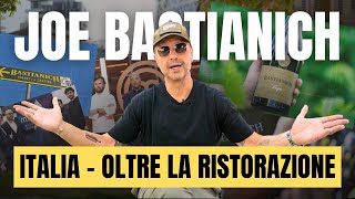 JOE BASTIANICH  Italia oltre la ristorazione [upl. by Ettenan490]