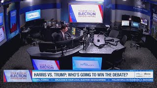 Live Poll Who won the debate between Kamala Harris Donald Trump Vote on WFLAcomPoll [upl. by Ennayelhsa]