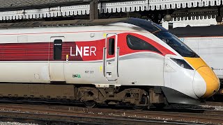 Trains at York Station Throughout March 2024 [upl. by Maritsa940]