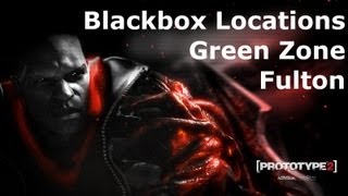 Prototype 2 Green Zone  Fulton Blackbox Locations [upl. by Airtal278]