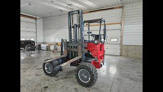 2014 Moffett m554 4Way Truck Mounted Forklift For Sale Piggyback Forklift N240198 [upl. by Duffy]