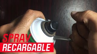 Cómo hacer un Spray Recargable [upl. by Korff]