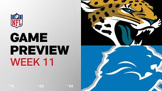 Jacksonville Jaguars vs Detroit Lions  2024 Week 11 Game Preview [upl. by Engelhart]