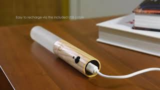 Smart Baton Light  Lampe Baton Nomade Et Rechargeable  GINGKO [upl. by Lauber]