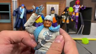 DC Multiverse Starfire The Penguin and Captain Boomerang full set review [upl. by Suk]