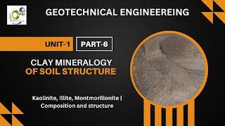 Lecture 5  Clay Mineralogy of Soil  Kaolinite Illite Montmorillonite  Composition and structure [upl. by Kristoffer]