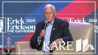 Mike Pence wont endorse Donald Trump but also says he cant vote for HarrisWalz [upl. by Grevera]