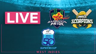 🔴 LIVE Barbados v Jamaica  CG United Super50 2024 [upl. by Iroak]