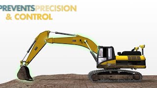 Trimble Earthworks Automatic Excavator Control [upl. by Llednil]