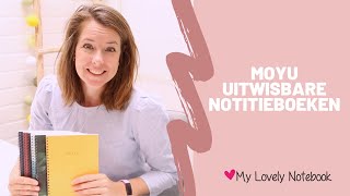 MOYU uitwisbare notitieboeken  My Lovely Notebook [upl. by Akeihsal]