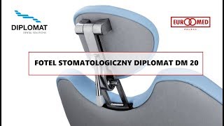 Fotel stomatologiczny Diplomat DM 20  EurMed Polska [upl. by Su]