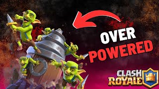 Clash Royales Most OVERPOWERED Deck [upl. by Ayotol]