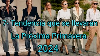 7 Tendencias que se llevarán la Próxima Primavera 2024 Según la Semana de la Moda de Copenhague [upl. by Jourdan]