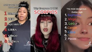 Zodiac signs tiktok that are 100 relatable ♈♋♍♎  Zodiac tiktoks ♏♐♉ [upl. by Carmina73]