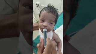 Feeding Newborn Baby For The First Time viralvedio shorts [upl. by Attem]