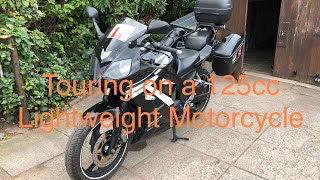 Touring on a 125 Lightweight Motorcycle [upl. by Duile]