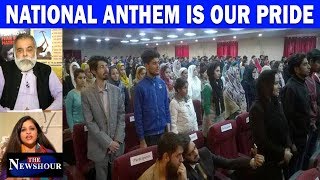 Olympians Take On The Anthem Haters I The Newshour Debate26th November [upl. by Ahsillek]