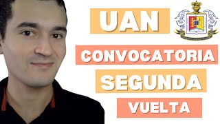 UAN Universidad Nayarit EXAMEN de ADMISIÓN Segunda vuelta 2024 [upl. by Ancilin17]