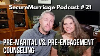 PreMarital vs PreEngagement Counseling [upl. by Nevad]