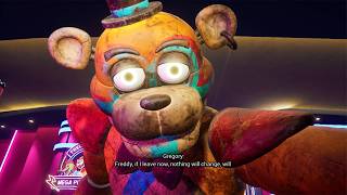 Five Nights at Freddys Security Breach  Gameplay Part 10 Freddy Helps Me Escape Pizzaplex PC [upl. by Xino]