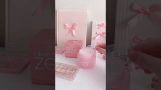 Pink skincare Yesstyle haul pinkaesthetics skincare pink makeup haul yesstyle [upl. by Isia347]