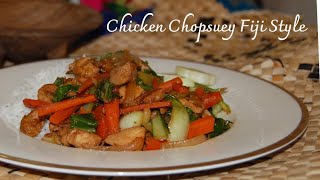 Fiji Style Chicken Chopsuey Recipe  Fijian Chopsuey Recipe  Chicken StirFry Recipe [upl. by Dugas]