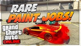 GTA 5 Paint Jobs Best Rare Paint Jobs Online quotGTA 5 Seltene Lackierungquot [upl. by Idzik546]