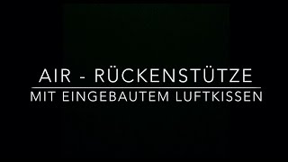 SITBACK Air  Rückenkissen fürs Auto mit integriertem Luftkissen [upl. by Bose]