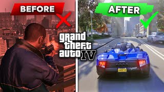 I Remastered GTA 4 with Just 5 Mods  Better Than GTA 5 [upl. by Schild]